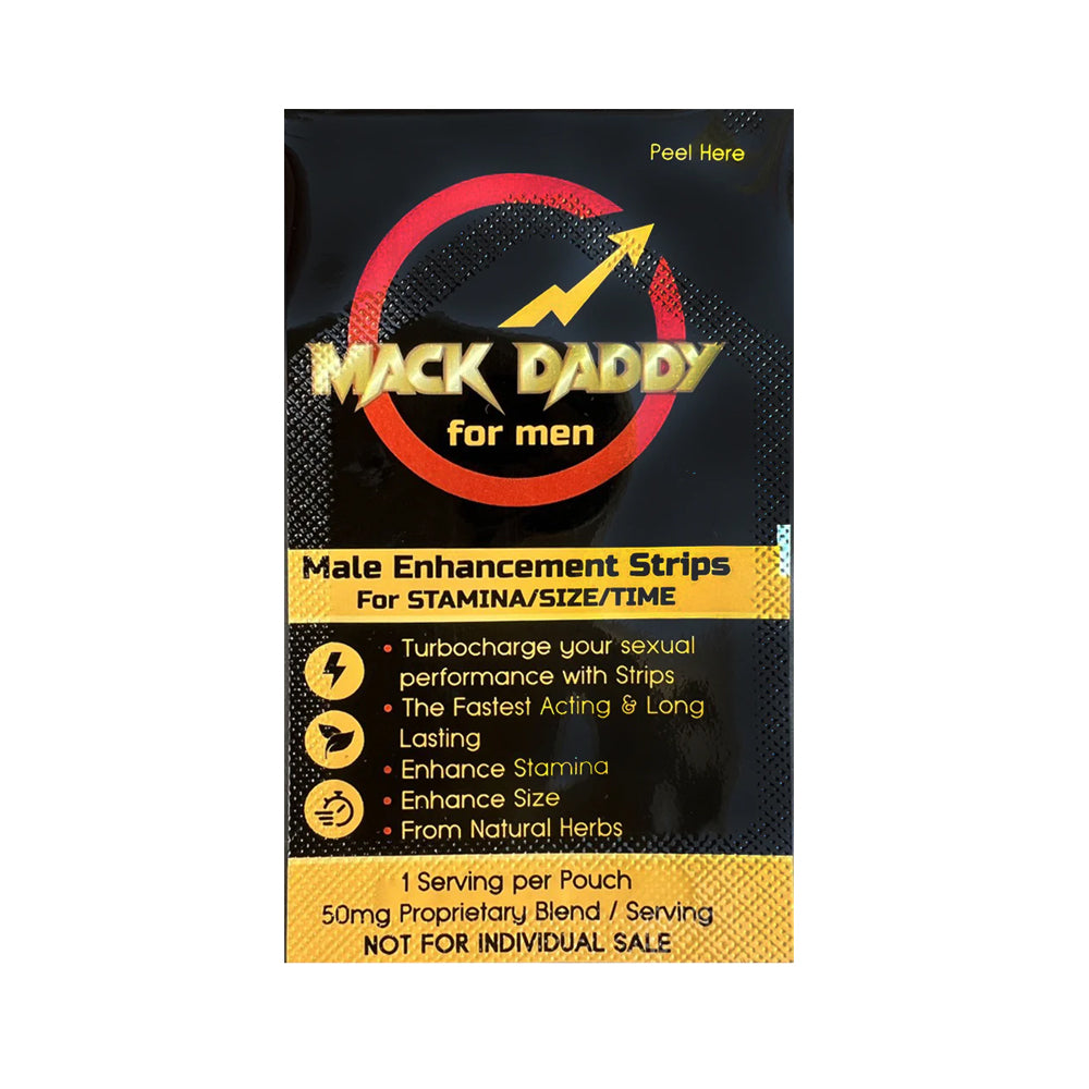 Mack Daddy for Men Male Enhancement Strips